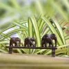 Handcrafted Elephant Family