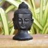 Meditating Buddha Head Statue