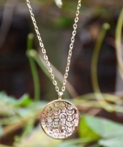 Fancy Crystals Filled Round Pendant