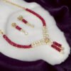 Ruby AD Necklace Set