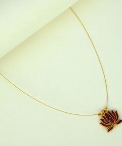 Lotus Pendant necklace
