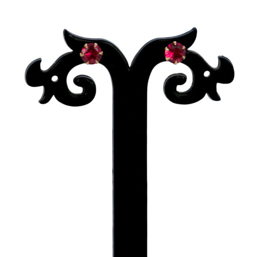 Style Club Small Stone Fashion Ear Studs - Image 9